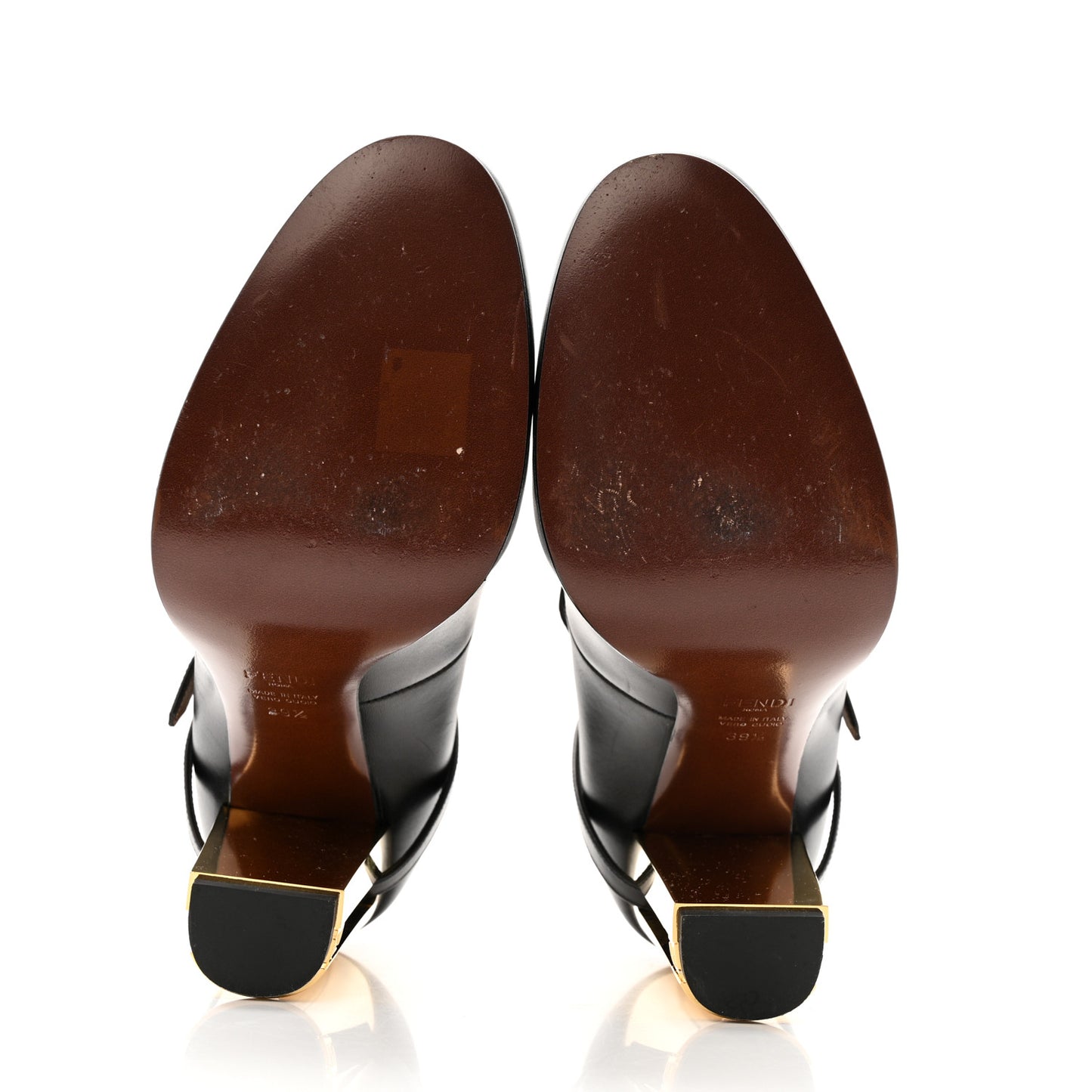 Vitello Delfina High Heel Pumps 39.5 Black