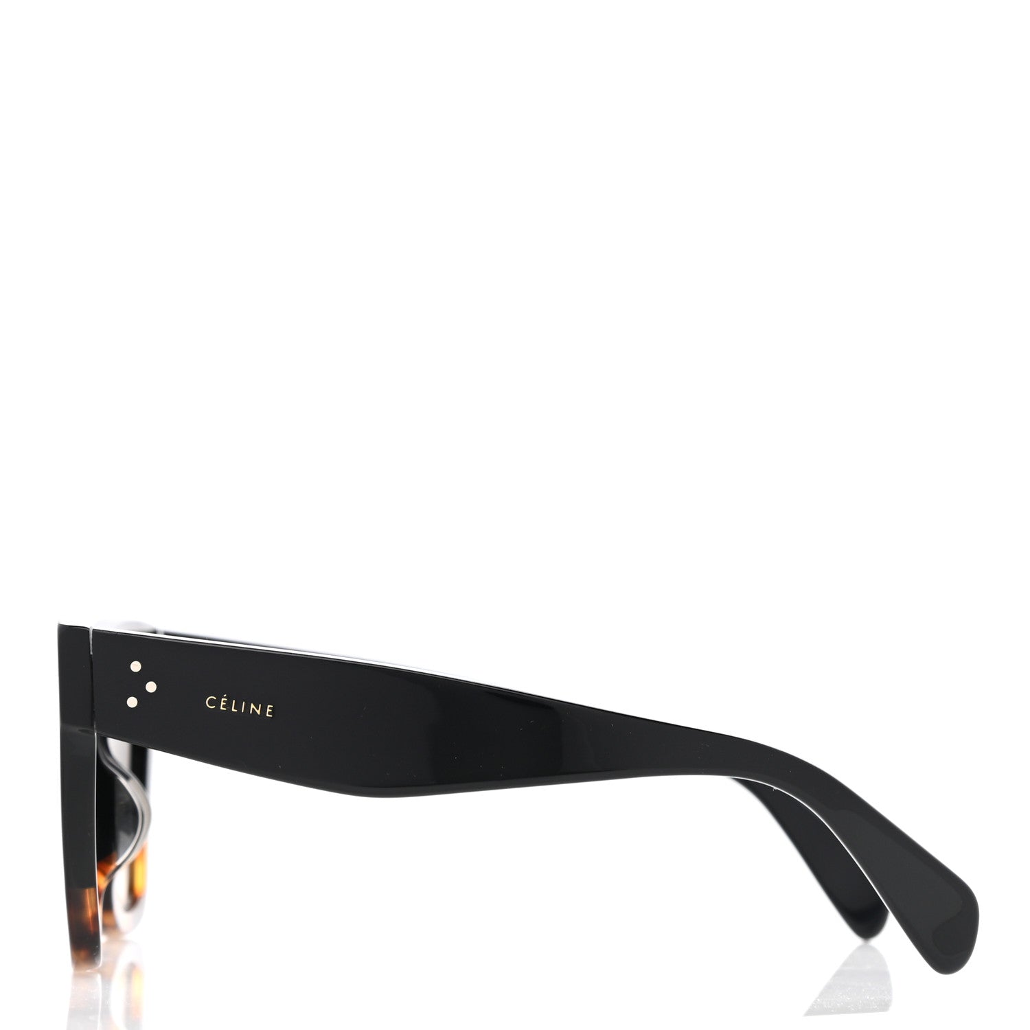 Celine Catherine Sunglasses CL 41098/F/S Black Havana 3 of 7