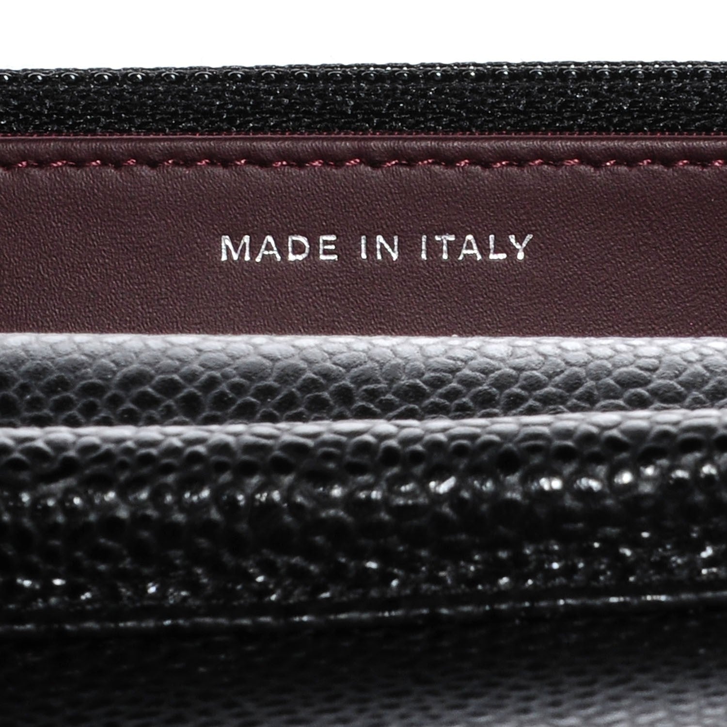 Chanel Caviar Quilted Wallet On Chain WOC Black 7 of 9