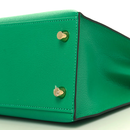 Hermes Chevre Mysore Kelly Sellier 25 Menthe 10 of 10