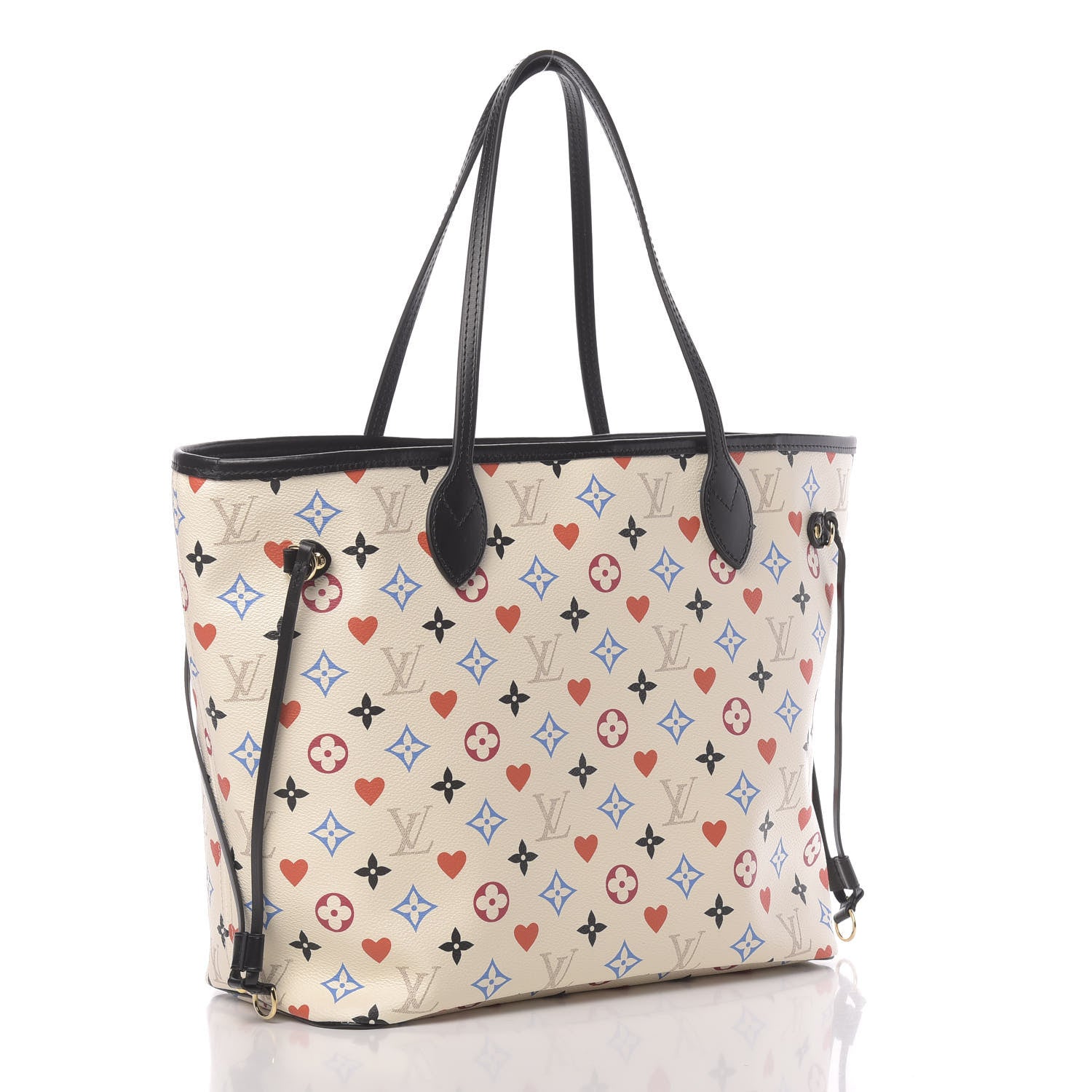 Louis Vuitton Game On Neverfull MM White 3 of 10