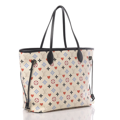 Louis Vuitton Game On Neverfull MM White 3 of 10