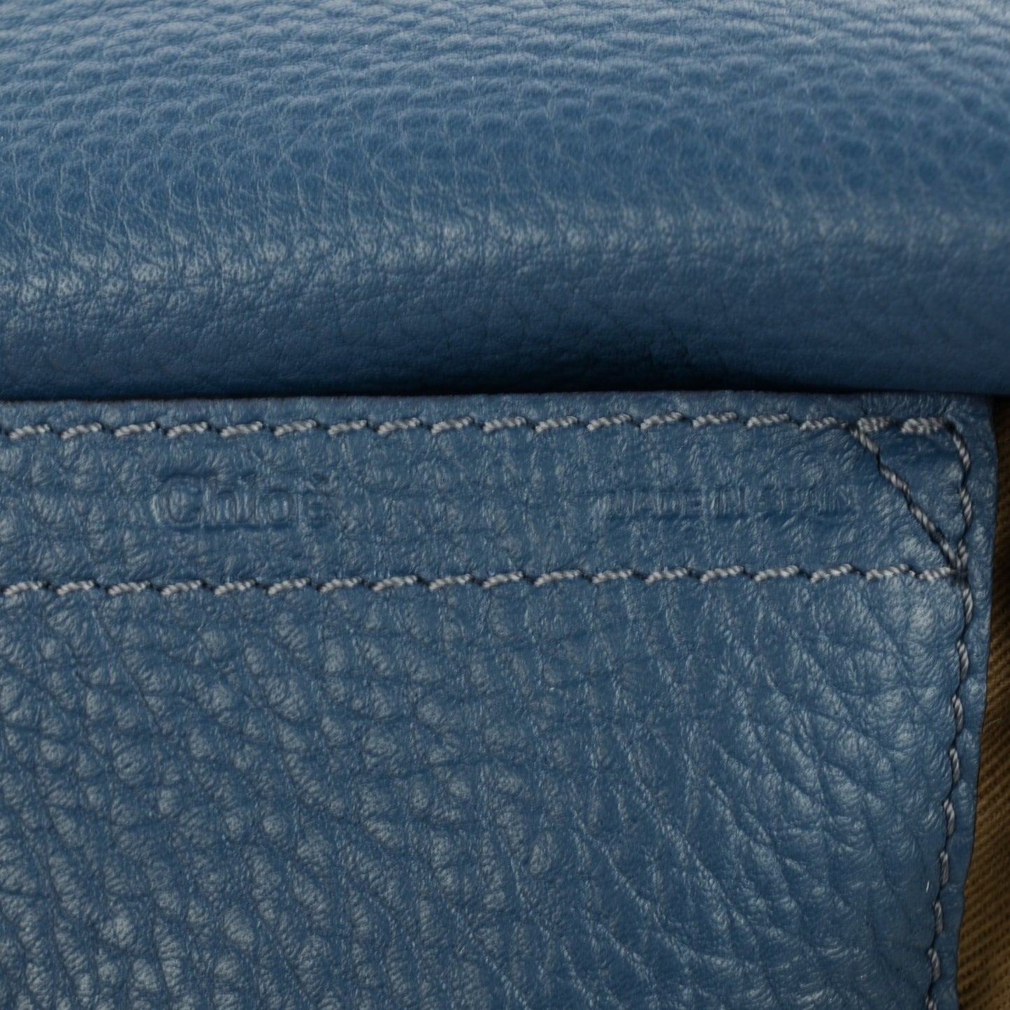 Calfskin Mini Marcie Round Crossbody Bag Royal Navy