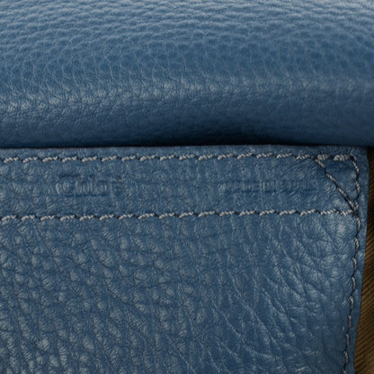 Chloe Calfskin Mini Marcie Round Crossbody Bag Royal Navy 7 of 9