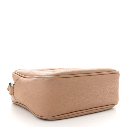 Gucci Pebbled Calfskin Small Soho Disco Bag Camelia 4 of 13