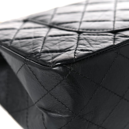 Chanel Aged Calfskin Quilted 2.55 Reissue 227 Flap Black 10 of 13