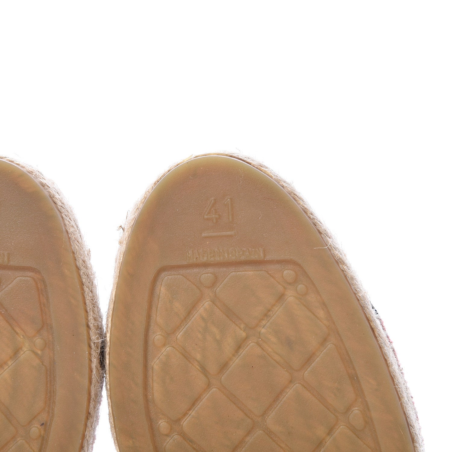 Chanel Velvet Grosgrain Quilted Camellia CC Espadrilles 41 Pink Black 6 of 9