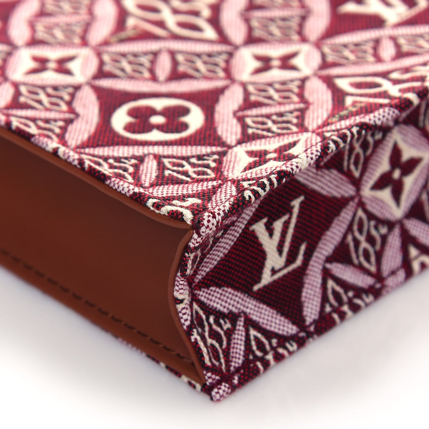 Jacquard Since 1854 Petit Sac Plat Bordeaux