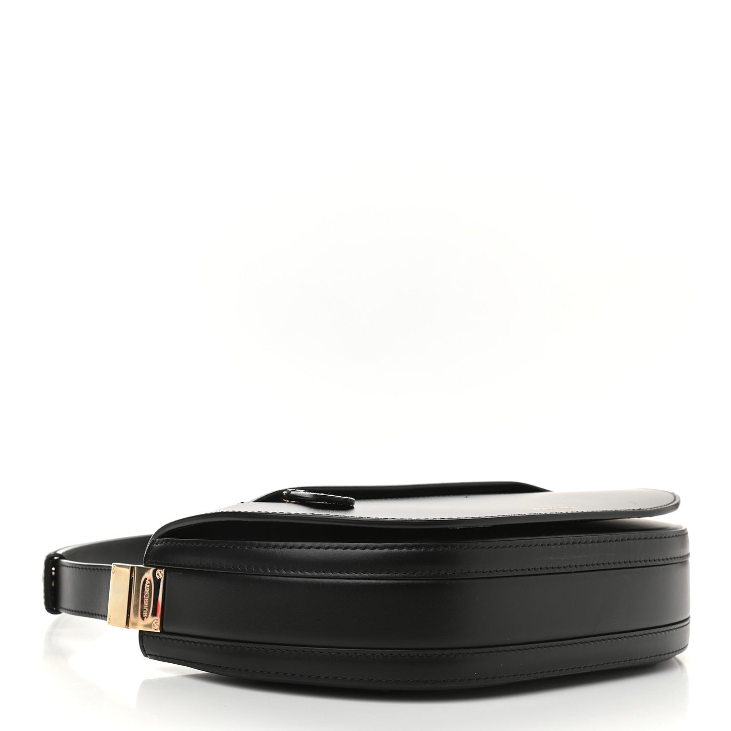 Calfskin Small Olympia Shoulder Bag Black