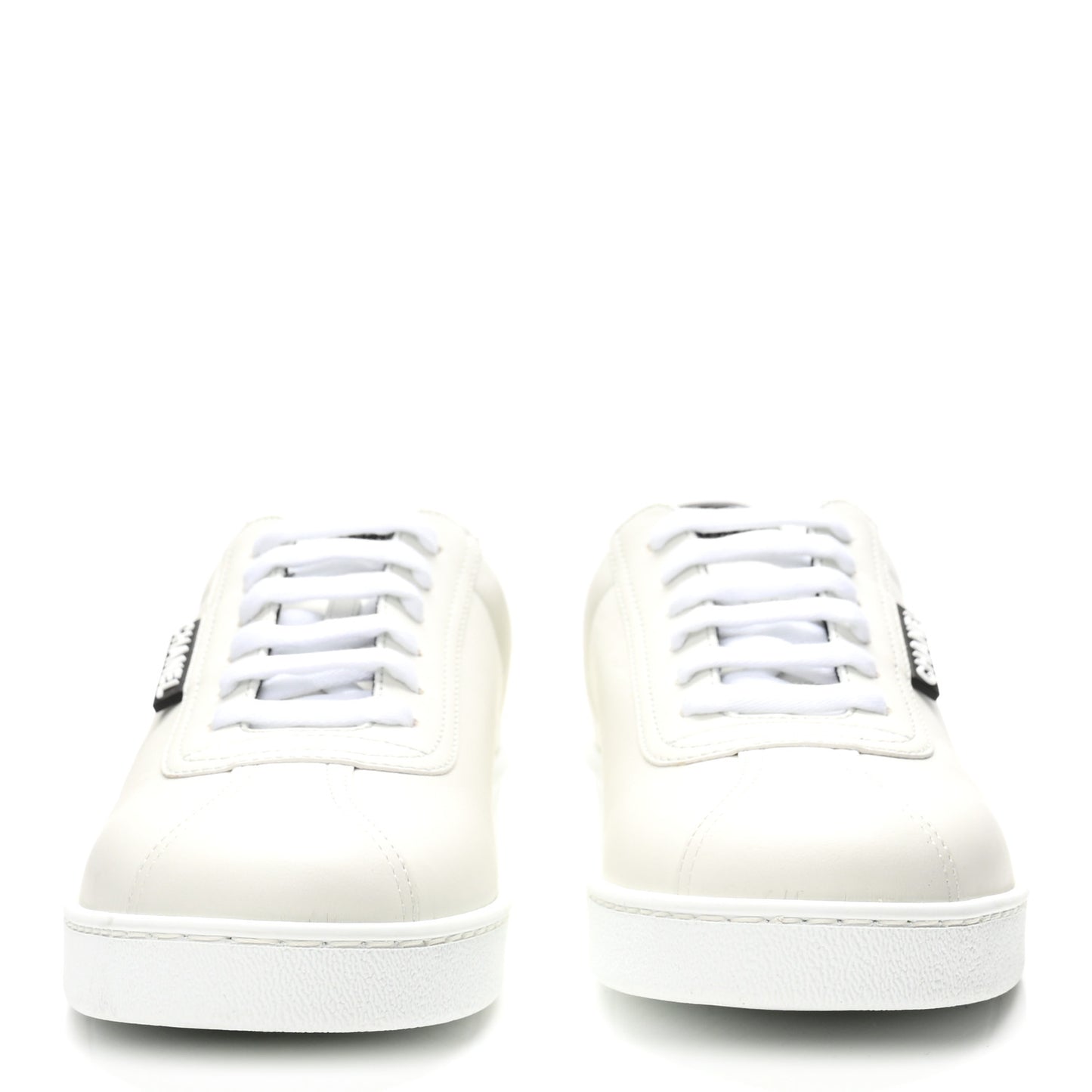 Calfskin CC Womens Sneakers 39.5 White