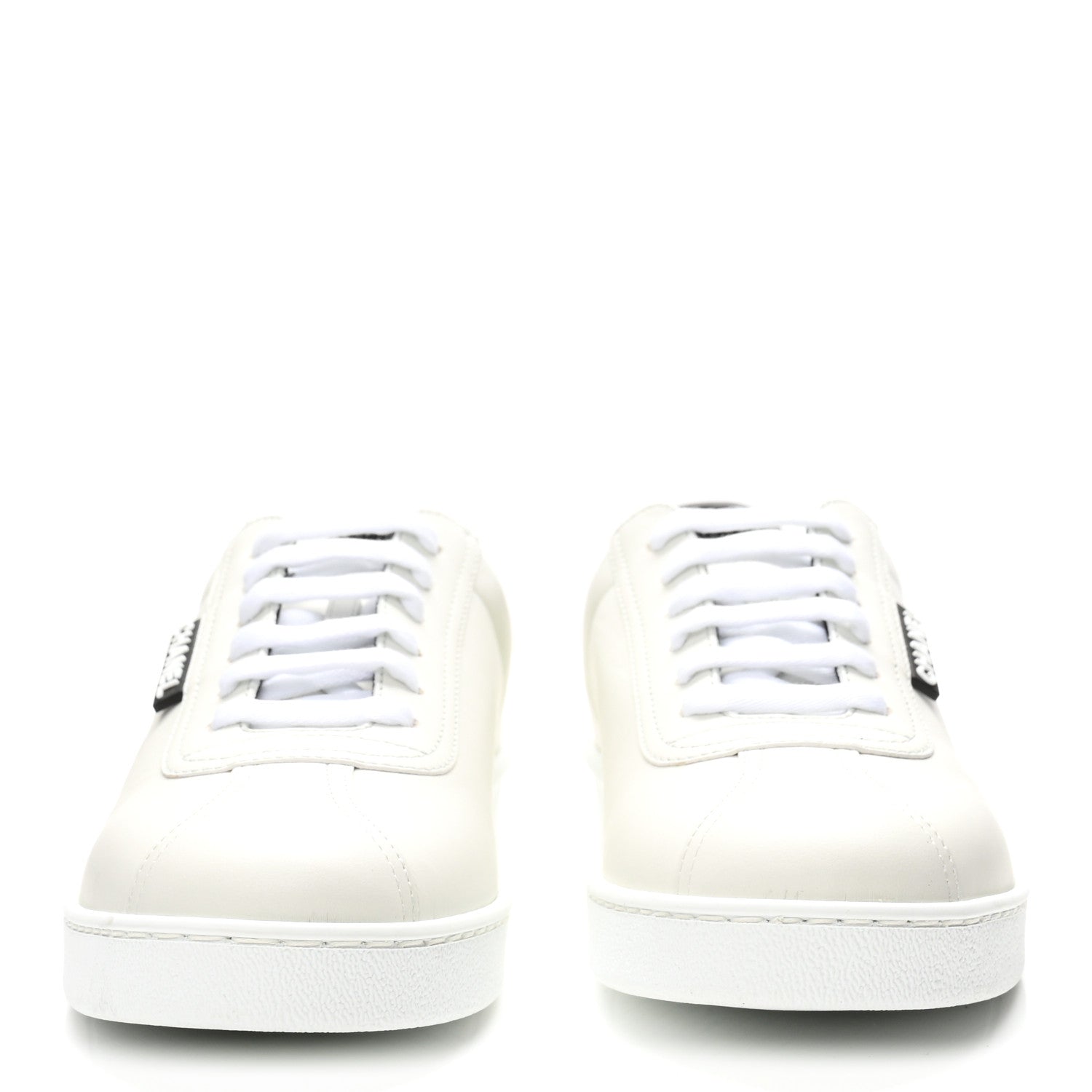 Chanel Calfskin CC Womens Sneakers 39.5 White 3 of 9