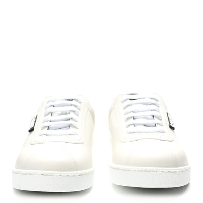 Chanel Calfskin CC Womens Sneakers 39.5 White 3 of 9