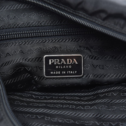 Prada Tessuto Nylon Messenger Bag Black 6 of 12