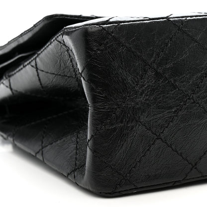 Chanel Aged Calfskin Quilted 2.55 Reissue 226 Flap So Black 10 of 11