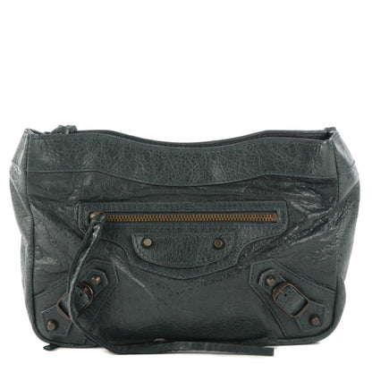 Balenciaga Chevre Porte Toilette Makeup Clutch Anthracite 1 of 9