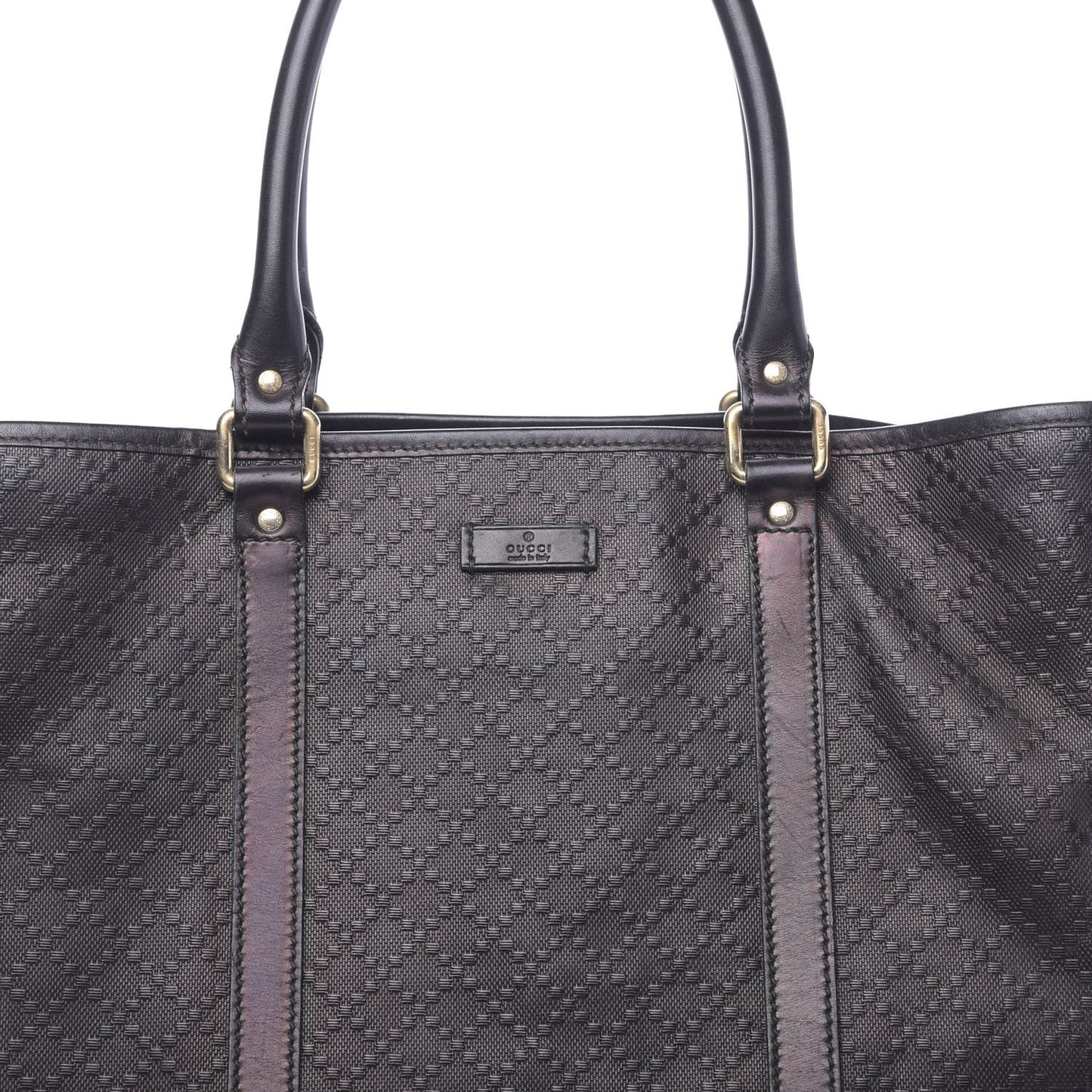 Diamante Joy Vertical Tote Black