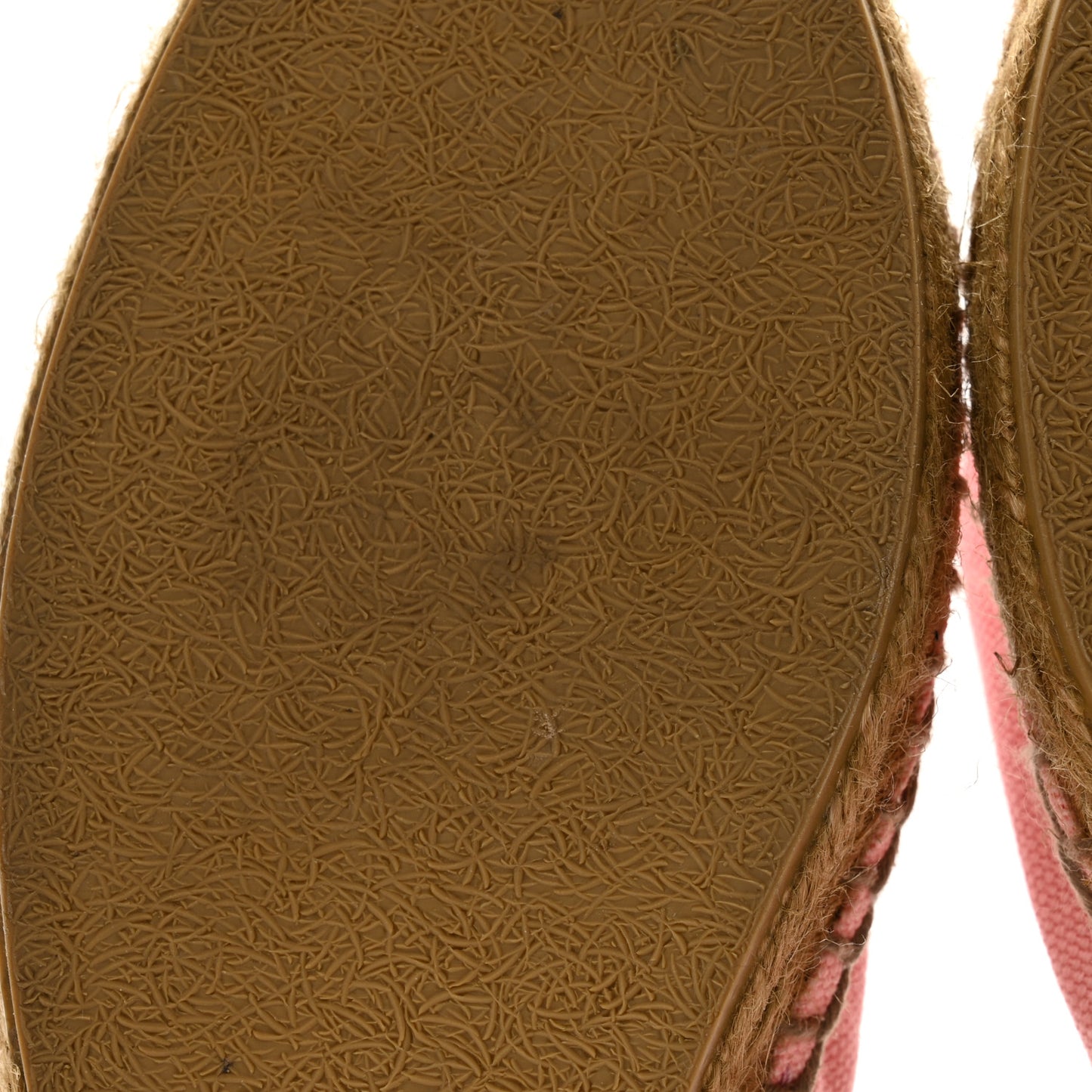 Canvas Elba Light Logo Embroidered Espadrilles 37 Pink