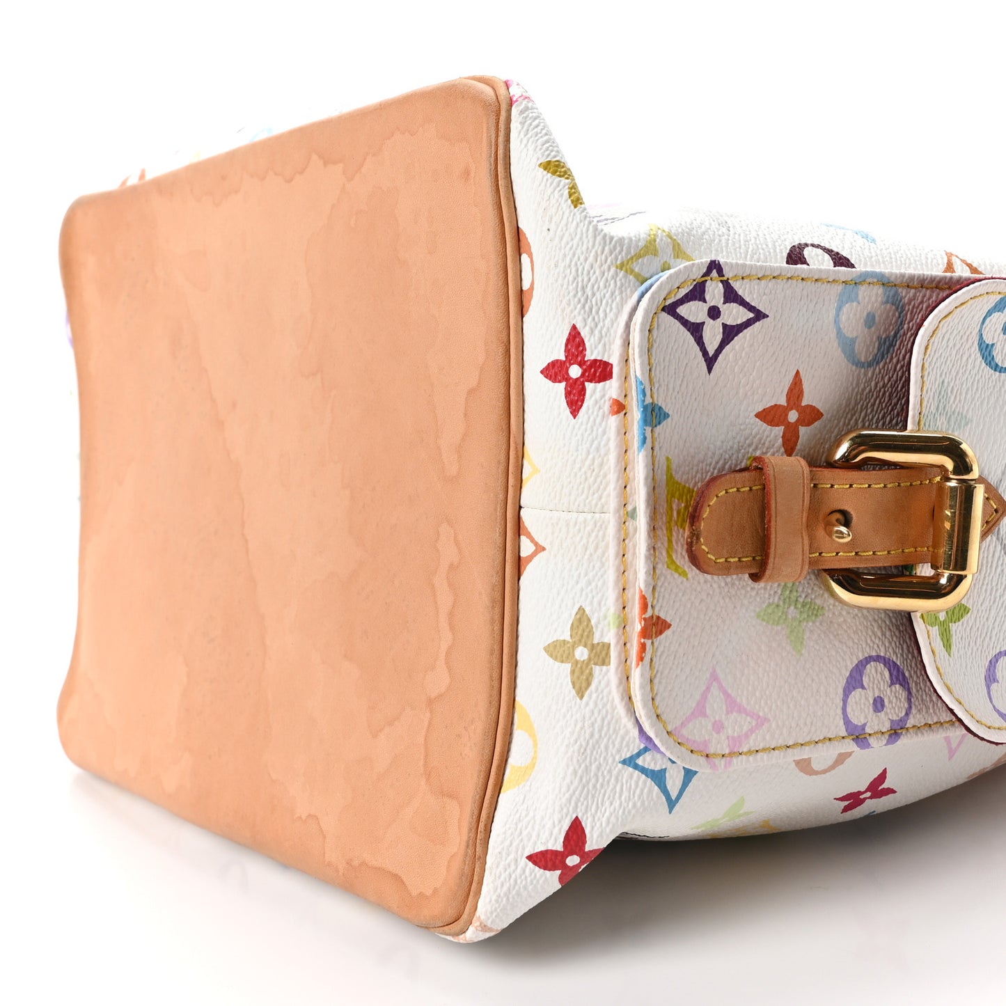 Monogram Multicolor Petit Noe White