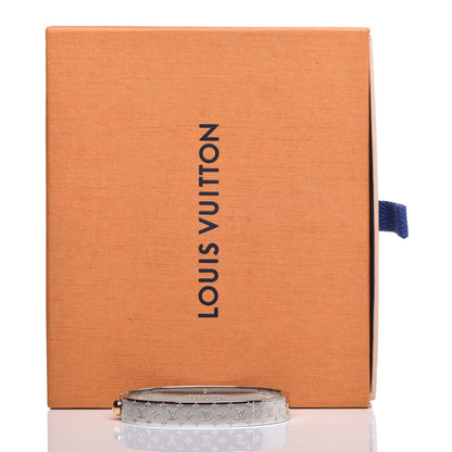Louis Vuitton Palladium Monogram Nanogram Cuff M 8 of 8