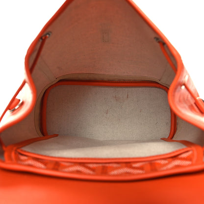 Goyard Goyardine Calfskin Mini Alpin Backpack Orange 5 of 11