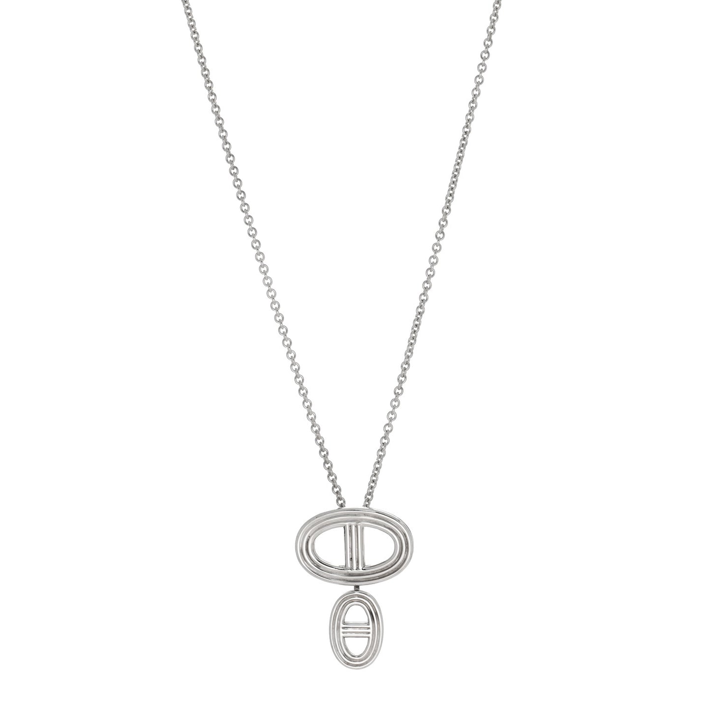 Sterling Silver Chaine D'Ancre 24 Necklace