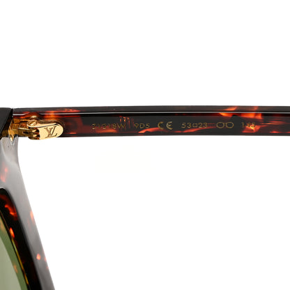 Louis Vuitton LOUIS VUITTON Acetate La Grande Bellezza Sunglasses Z1218W Dark Tortoise 6 of 7