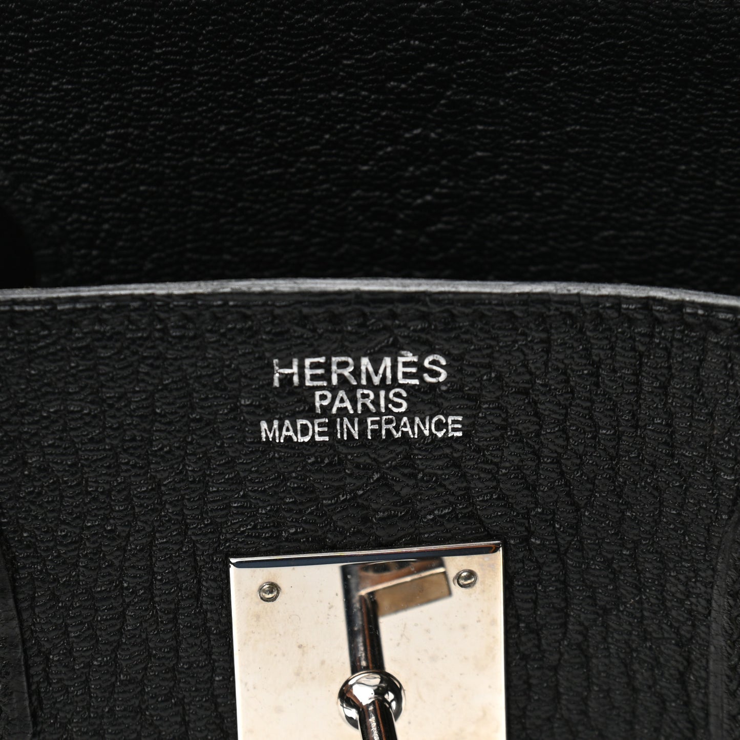 Chevre de Coromandel HAC Birkin 32 Black