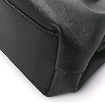 Bottega Veneta Calfskin Medium The Point Triangle Bag Black 9 of 11
