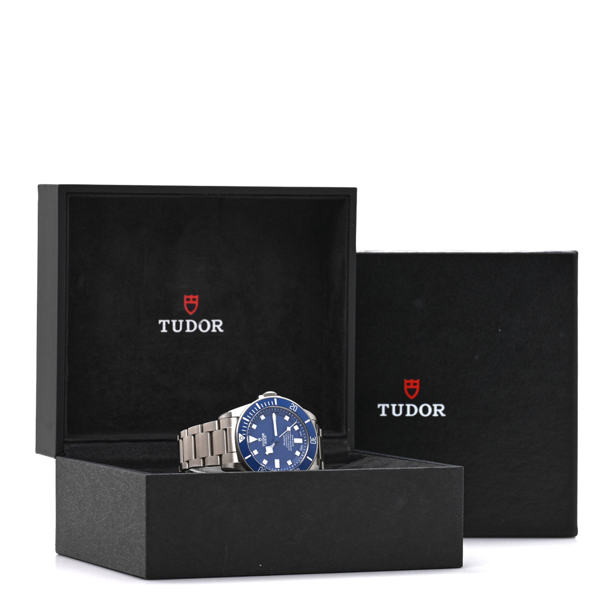 TUDOR Titanium 42mm Pelagos Automatic Watch Blue 25600TB 5 of 5