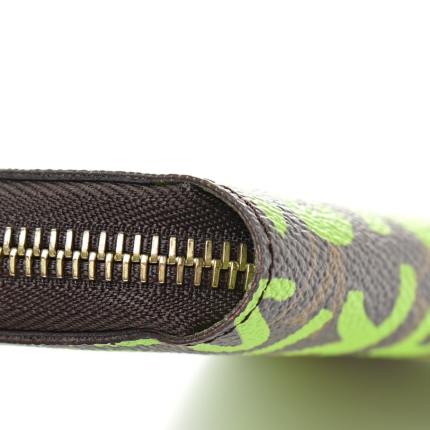 Monogram Graffiti Zippy Wallet Green