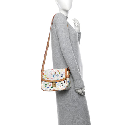 Louis Vuitton Monogram Multicolor Sologne White 2 of 10