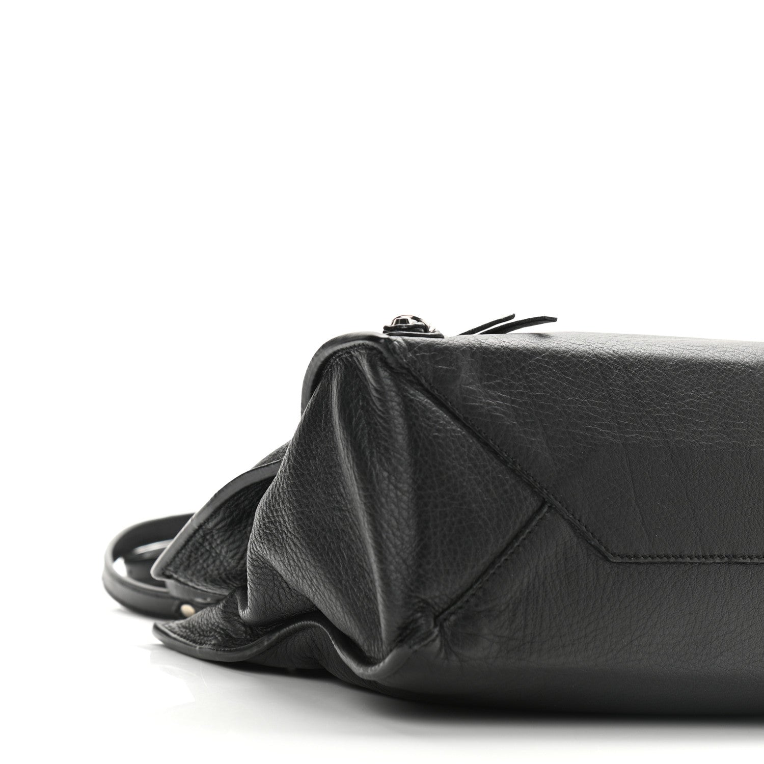 Balenciaga Calfskin Papier Mini A4 Tote Black 9 of 11