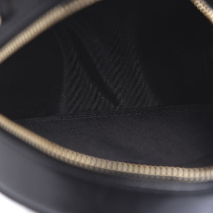 Chanel Caviar Quilted French New Wave Round Clutch With Chain Black 7 of 10