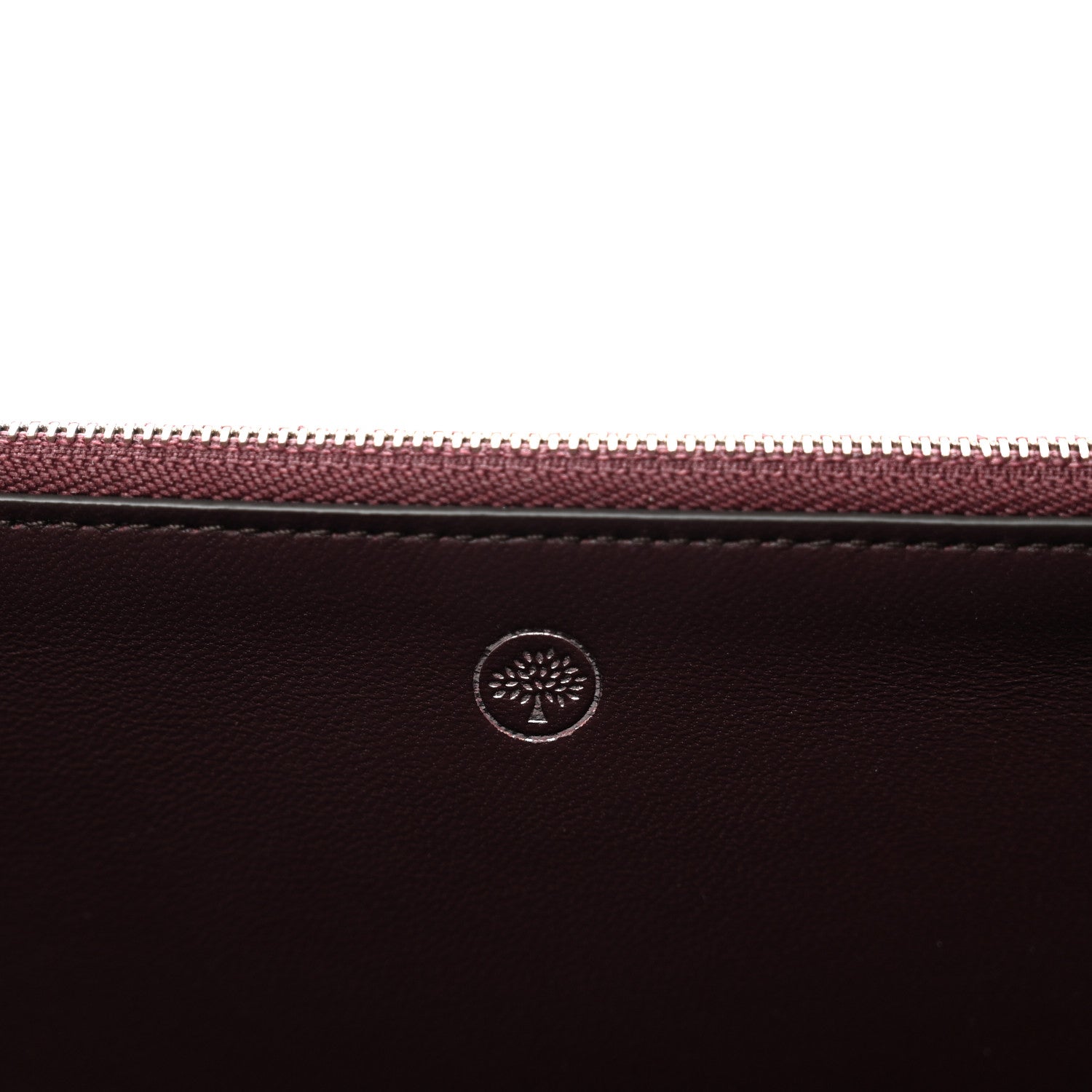 Mulberry Small Classic Grain Amberley Convertible Clutch Pale Slate 6 of 9