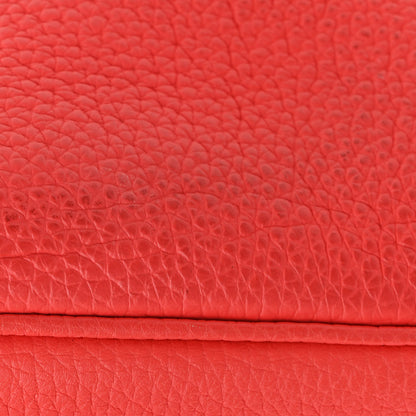 Hermes Taurillon Clemence Picotin Lock 26 GM Bougainvillea 11 of 12