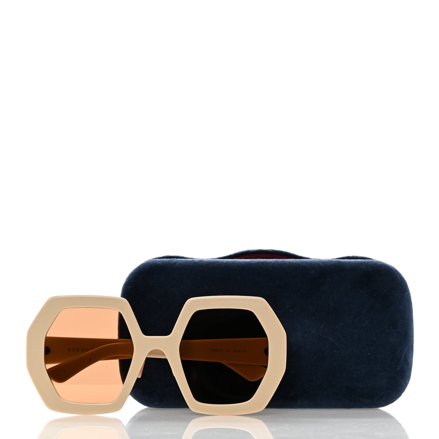 Acetate Square Sunglasses GG0772S White