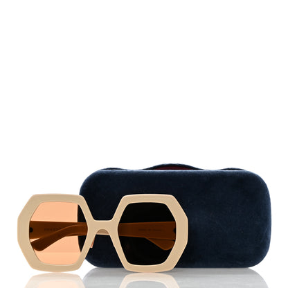 Gucci Acetate Square Sunglasses GG0772S White 9 of 9