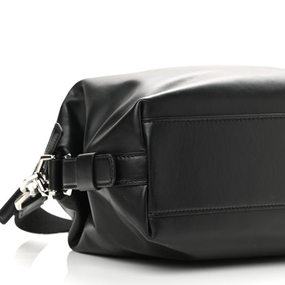 Givenchy Waxed Calfskin Small Nightingale Logo Strap Black 9 of 10