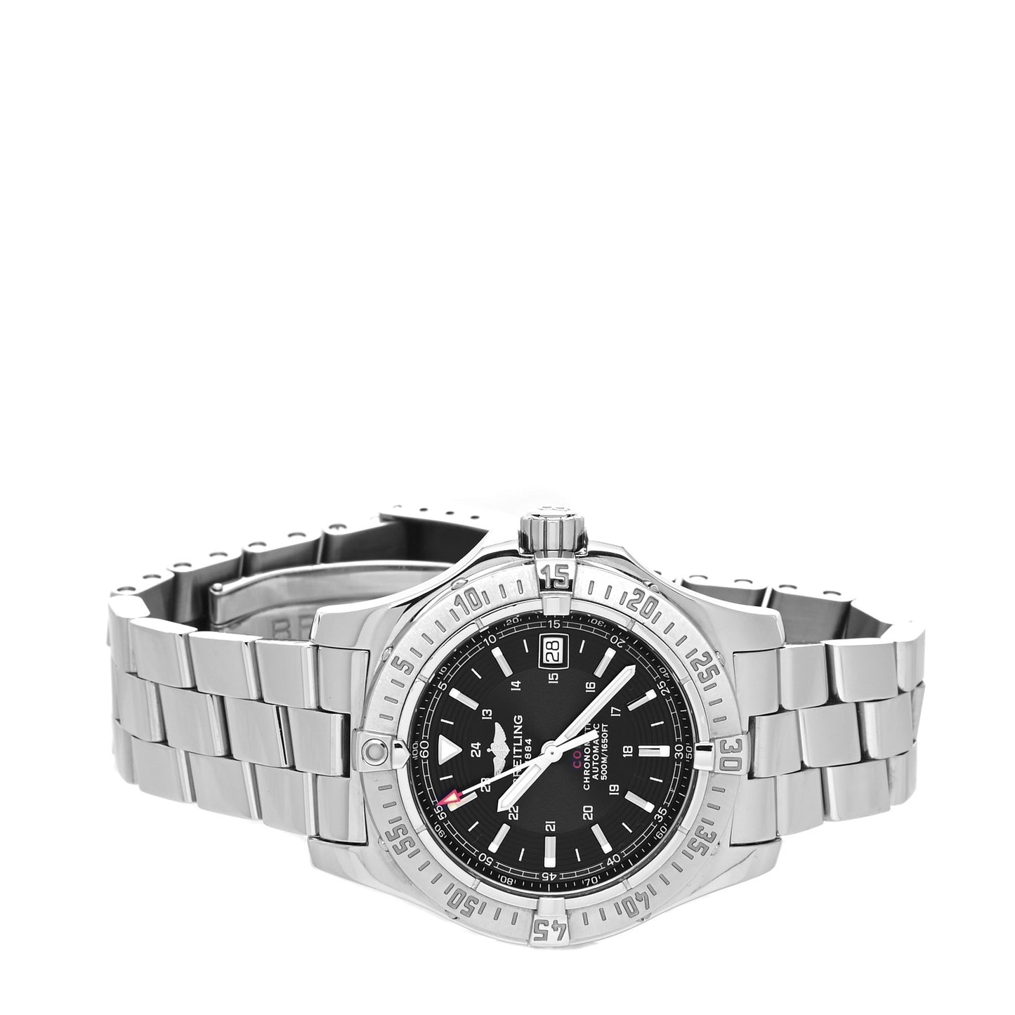 Stainless Steel 41mm Colt Automatic Watch Black A17380