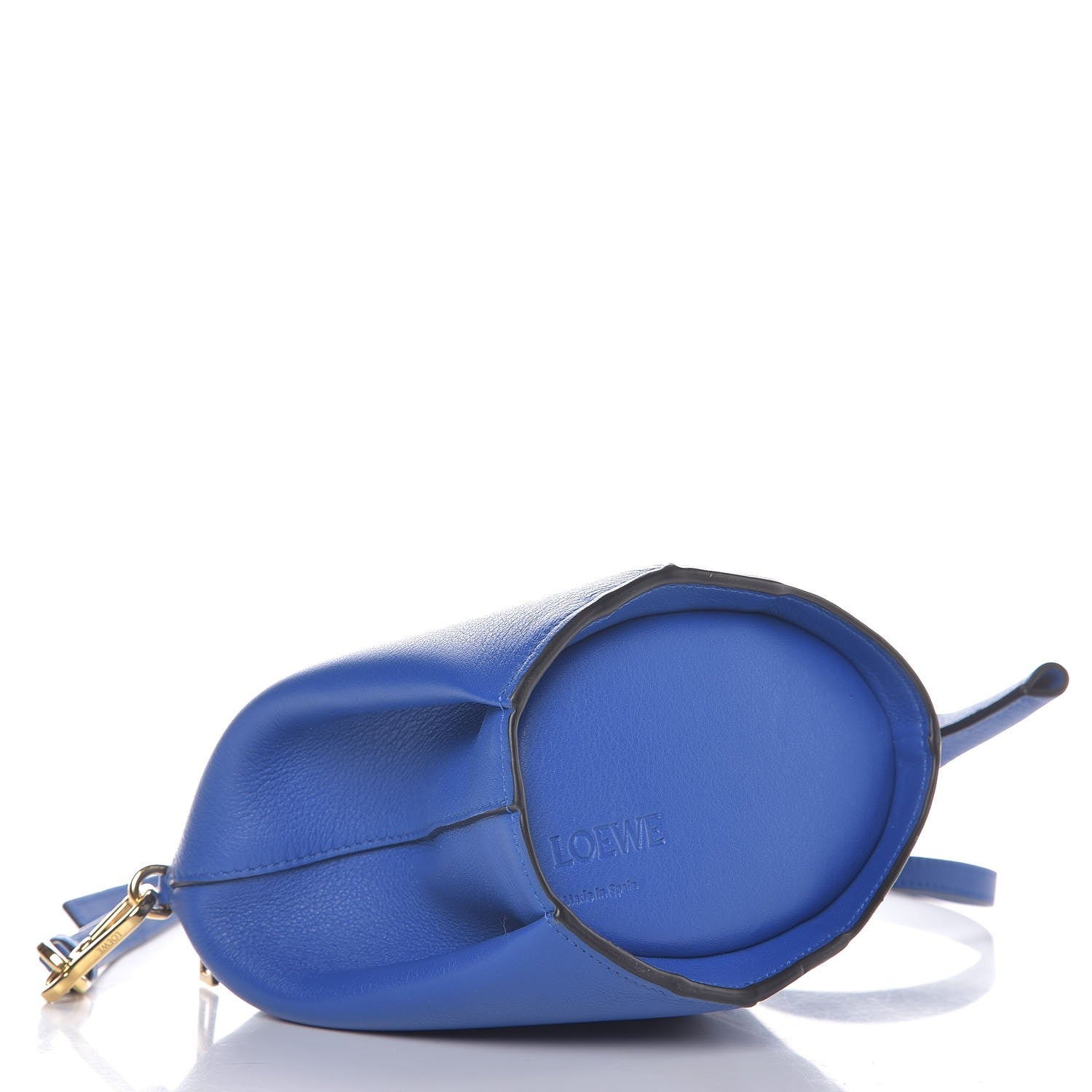 Loewe Calfskin Mini Elephant Crossbody Bag Electric Blue 5 of 8