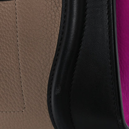 Celine Baby Grained Calfskin Nubuck Micro Tri-Color Luggage Fuchsia 14 of 17