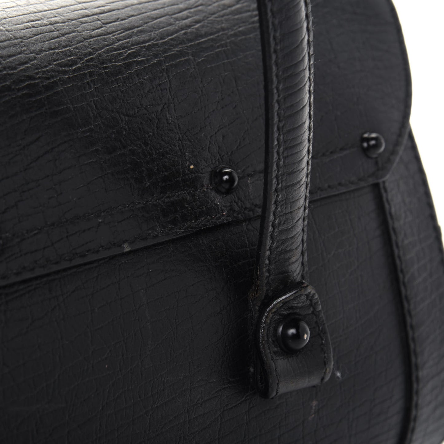 Calfskin Bamboo Bullet Black