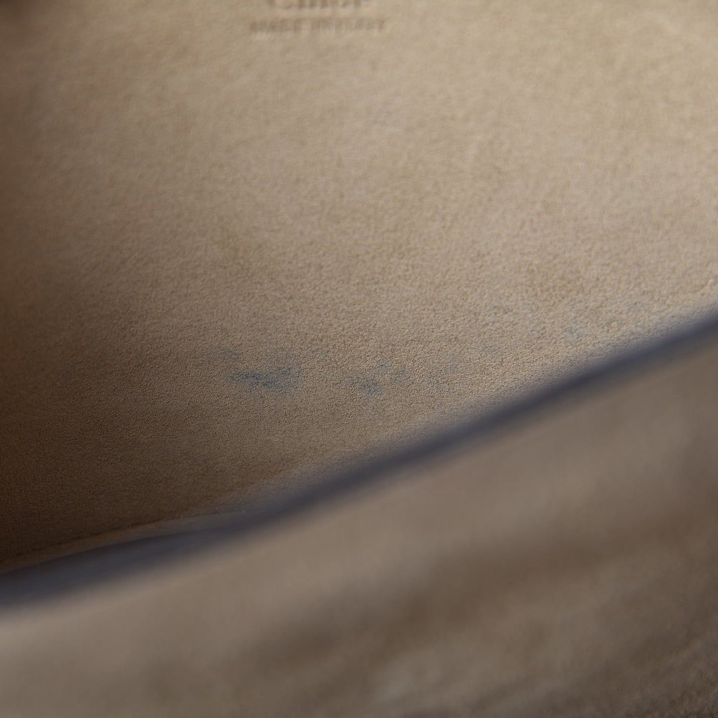 Suede Calfskin Medium Faye Shoulder Bag Tobacco