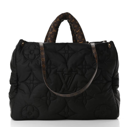 Louis Vuitton Econyl Monogram Pillow Giant Onthego GM Black 1 of 11