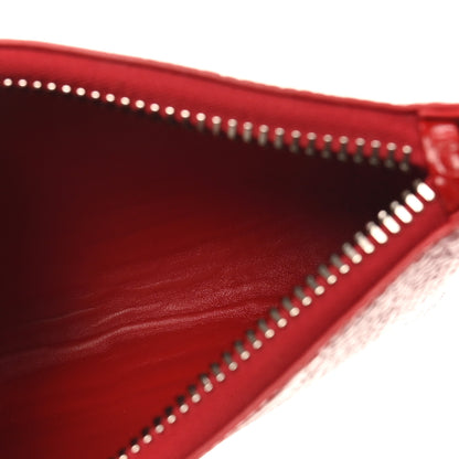 Christian Louboutin Calfskin Crocodile Embossed Mini Cabata Pouch Loubi 5 of 9