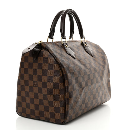 Louis Vuitton Damier Ebene Speedy 30 3 of 11
