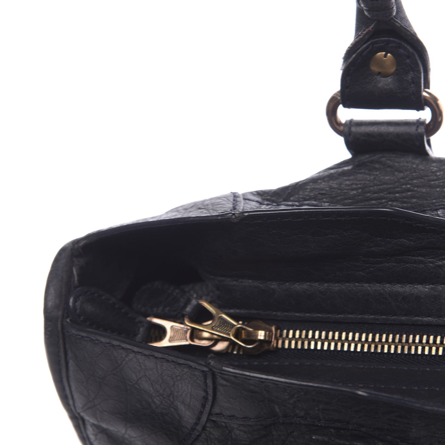 Agneau Giant 12 Rose Gold Hardware City Dark Night