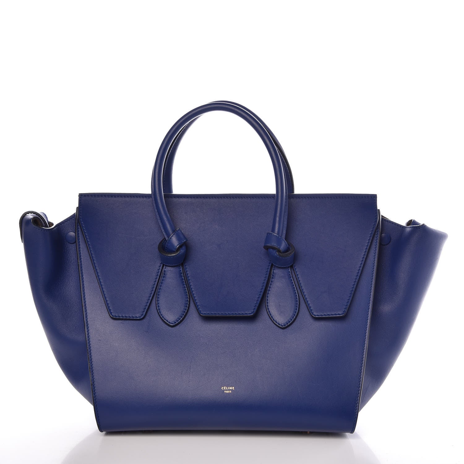 Celine Smooth Calfskin Small Tie Knot Tote Dark Indigo 3 of 12