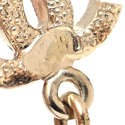 Chanel Crystal Pearl CC Drop Earrings Gold 4 of 4