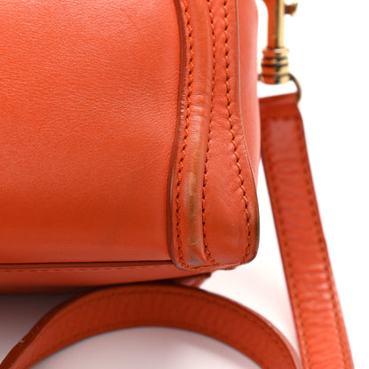 Celine Smooth Calfskin Nano Luggage Orange 13 of 22